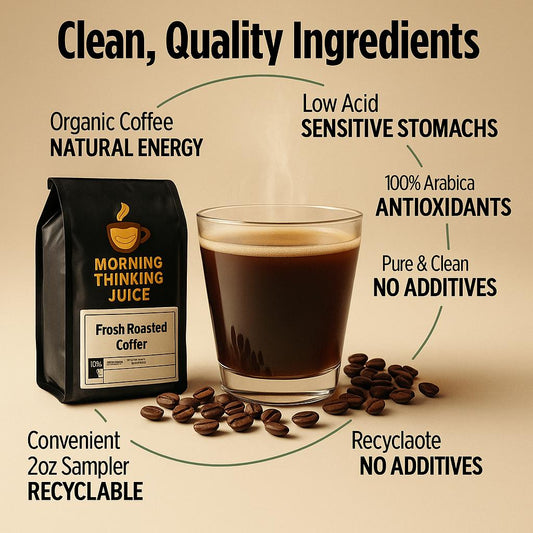 ☕ Discover the Benefits of Coffee with Morning Thinking Juice — Plus Get 10% Off Your First Purchase!